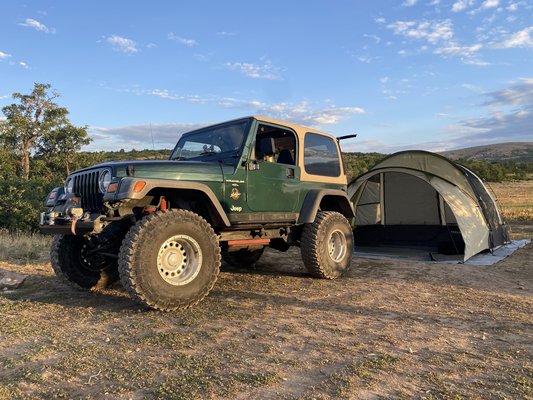 Avon Pass Road Dispersed Camping