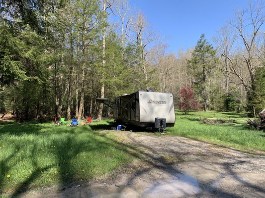 Lower Glady Dispersed Camping Area