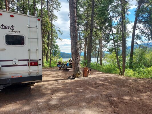 Middle Thompson Lake Designated Campsites 40 - 45