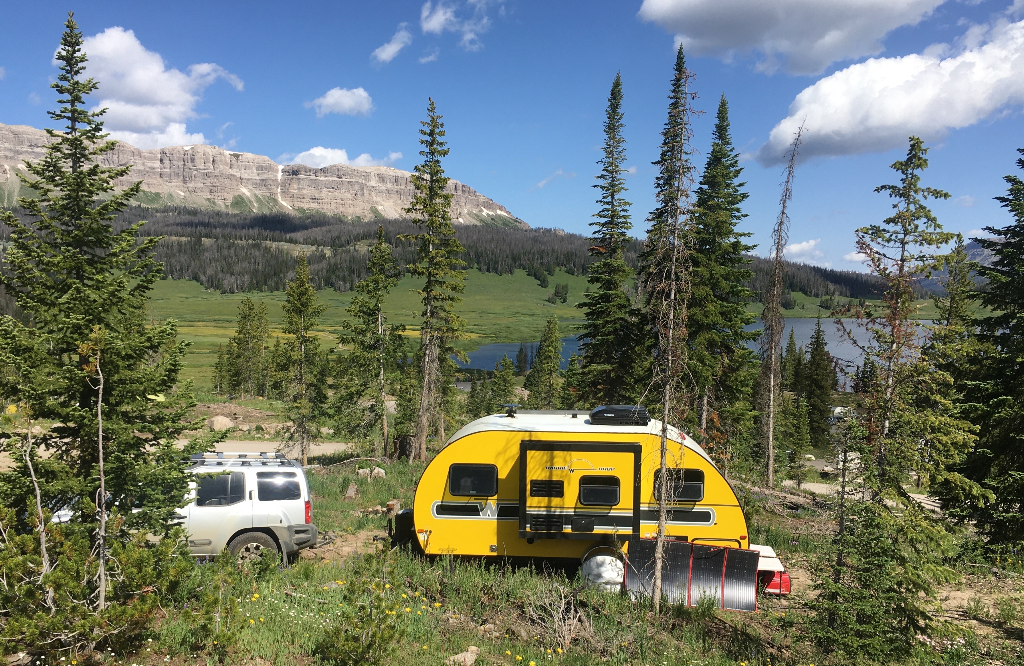 Brooks Lake Dispersed Camping
