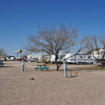 A bar a rv park storage