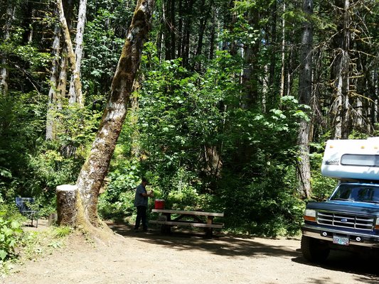 Photo 1 of 5 of Gales Creek Campground - Gales Creek, OR - Campendium
