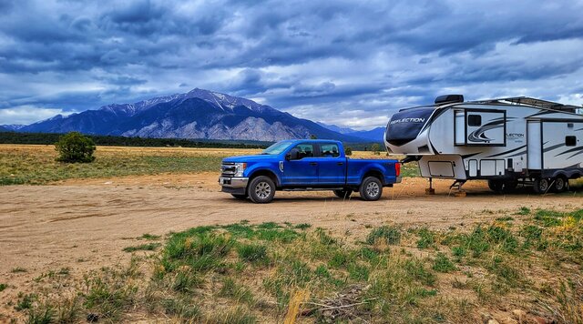 Mount Princeton View Dispersed Campsite