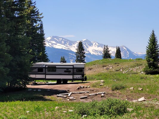 Kebler Pass Designated Dispersed Campsite #27