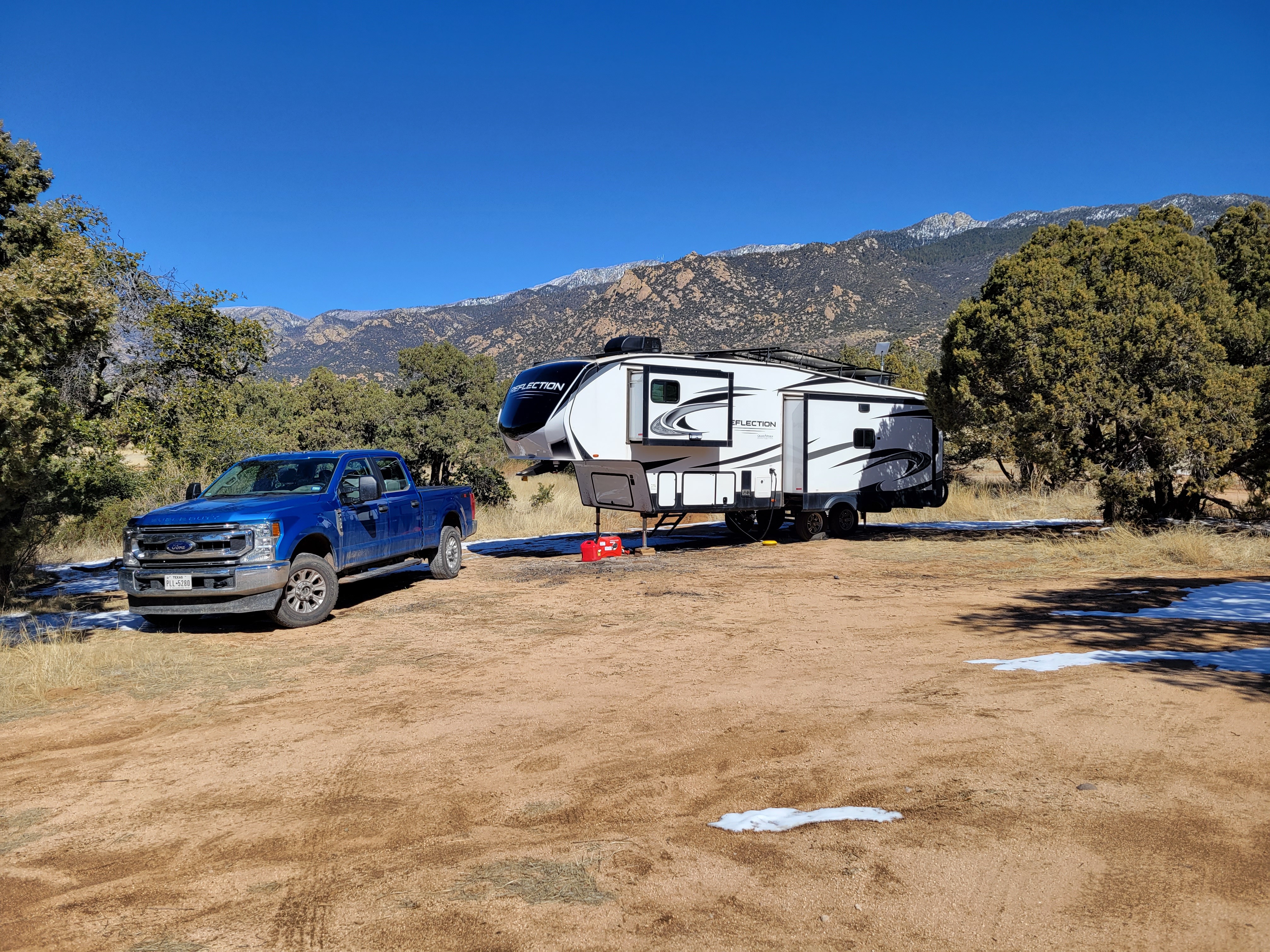 Stockton Pass Dispersed Camping