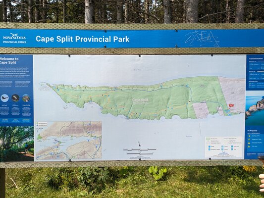 Cape Split Trailhead