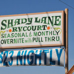 Shady lane rv park