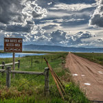 Twin buttes reservoir