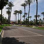 Outdoor resort palm springs