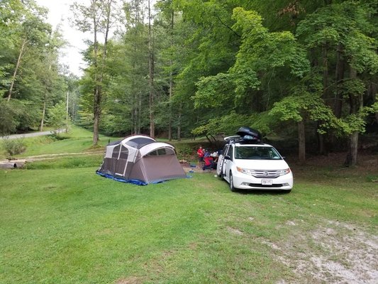 Kanawha State Forest Campground
