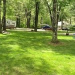 Sunset park lake campground