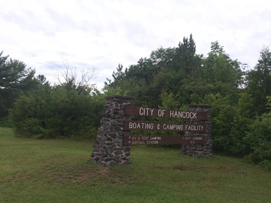 Hancock Recreation Area Beach & Campground