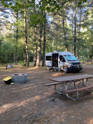 Pigeon Bridge State Forest Campground