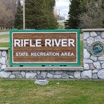 Rifle river recreation area spruce campground