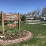 Scenic park campground
