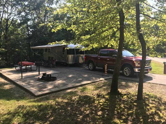 Lake Fort Smith State Park Campground