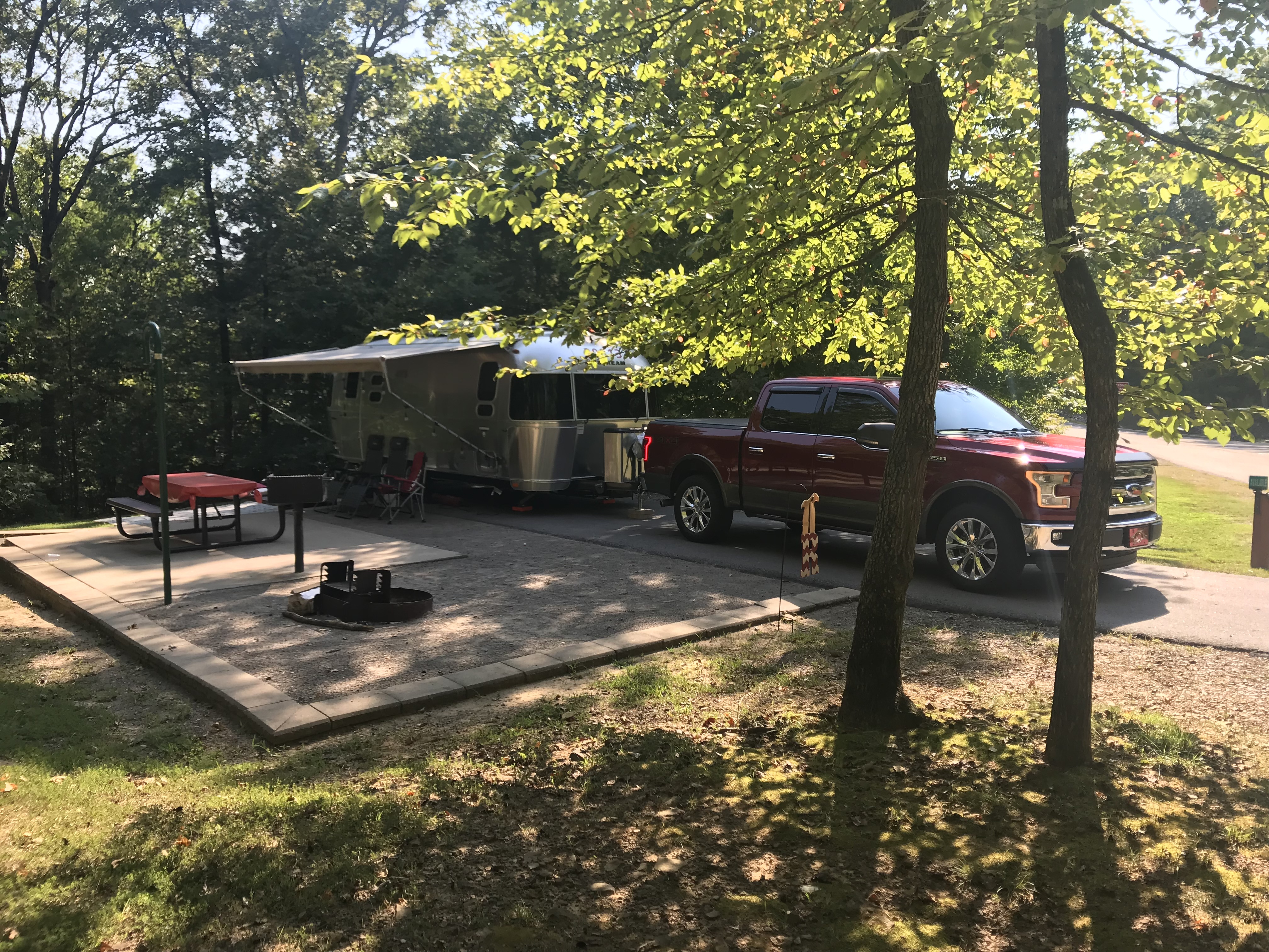 Lake Fort Smith State Park Campground