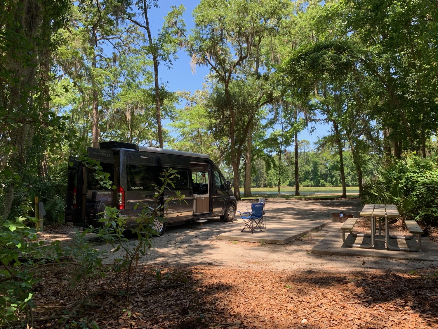 Blythe Island Campground Map