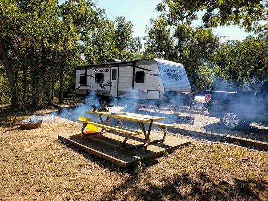 Photo 1 Of 1 Of Lake Mcmurtry West Campground Stillwater Ok Campendium